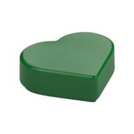 Lego Tile 1 x 1 Heart / Green
