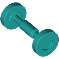 Lego Wheel Skateboard / Trolley / Dark Turquoise