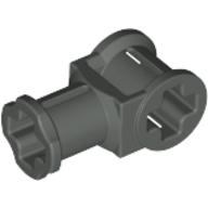 Lego Technic Axle Connector with Axle Hole / Dark Gray