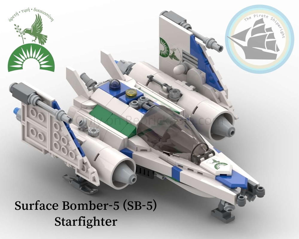 Lego SB-5 Corvine Starfighter