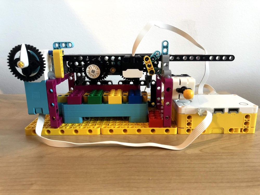 Lego Secret Code Game with Spike