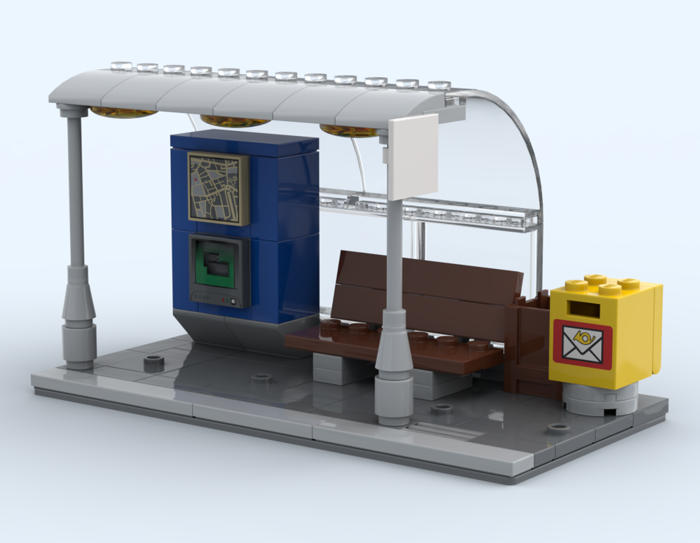 Lego Bus Stop