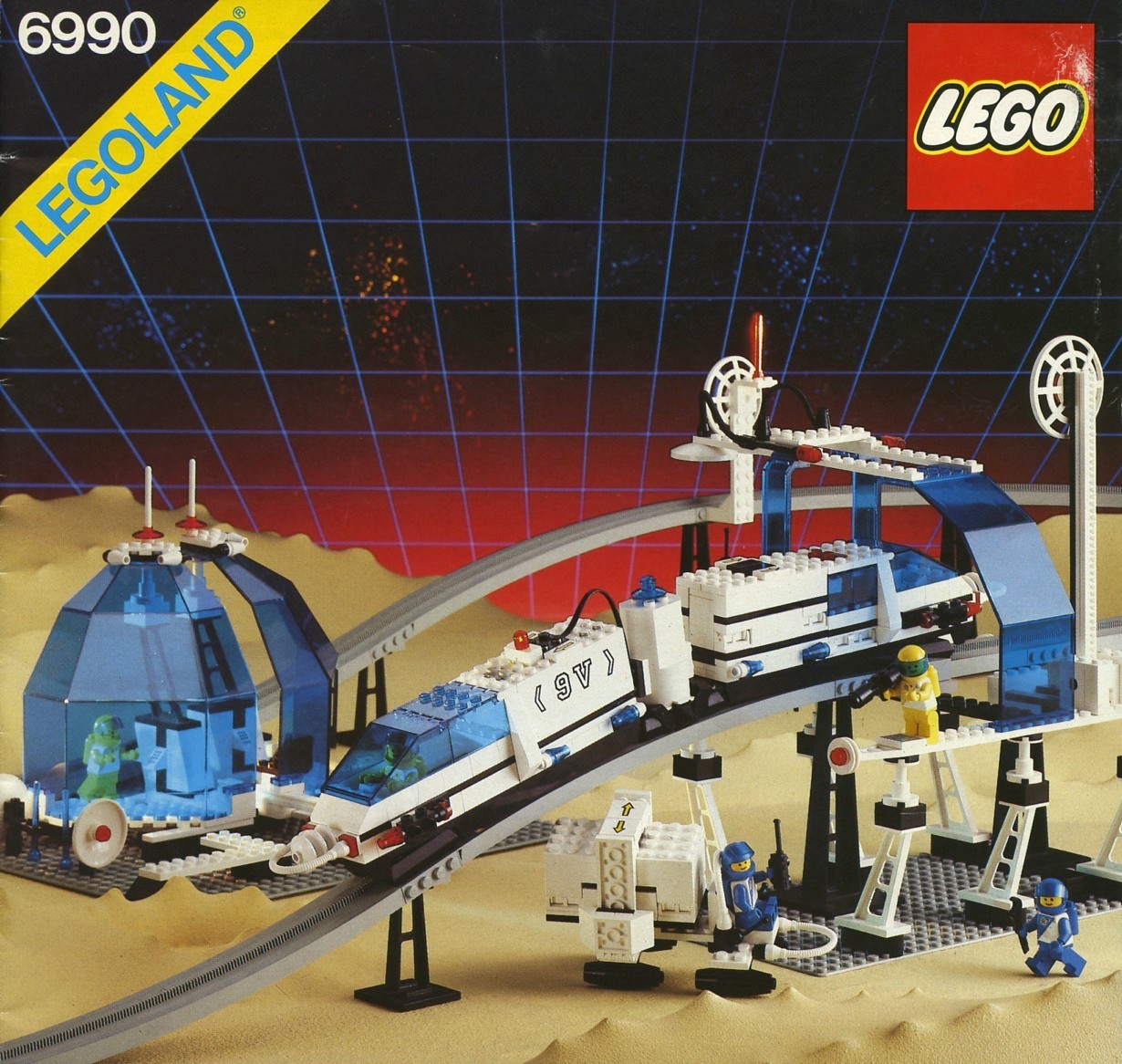 Lego Monorail Transport System