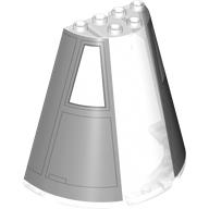 Lego Cone Half 8 x 4 x 6 with Cockpit Print
