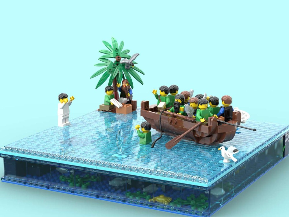 Lego Fisherboat antique