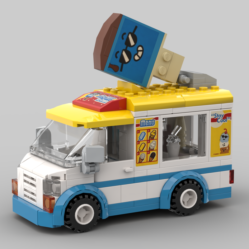 Lego Cute Ice Cream Truck