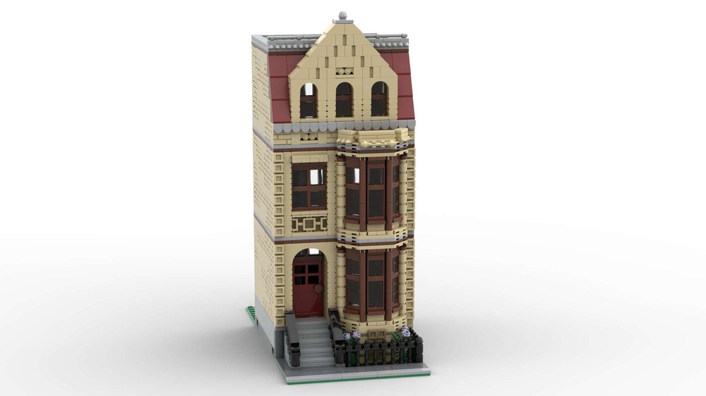 Lego Dearborn Greystone Modular House