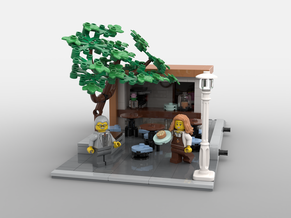 Lego Modern Street Café