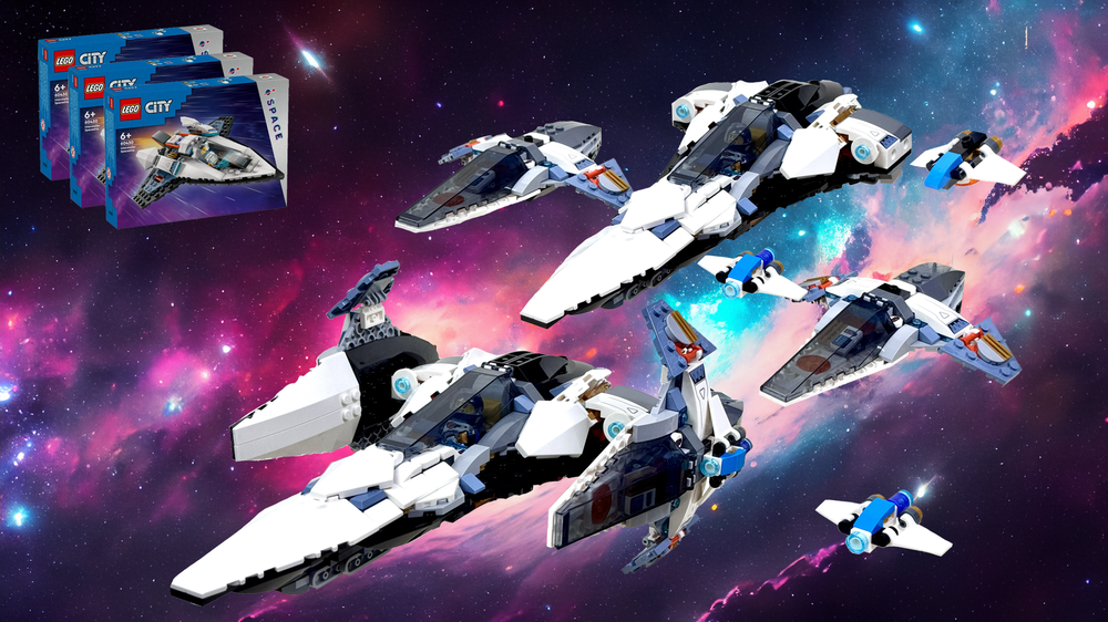 Lego Interstellar Spaceship Upgrade version 7 (3x60430)