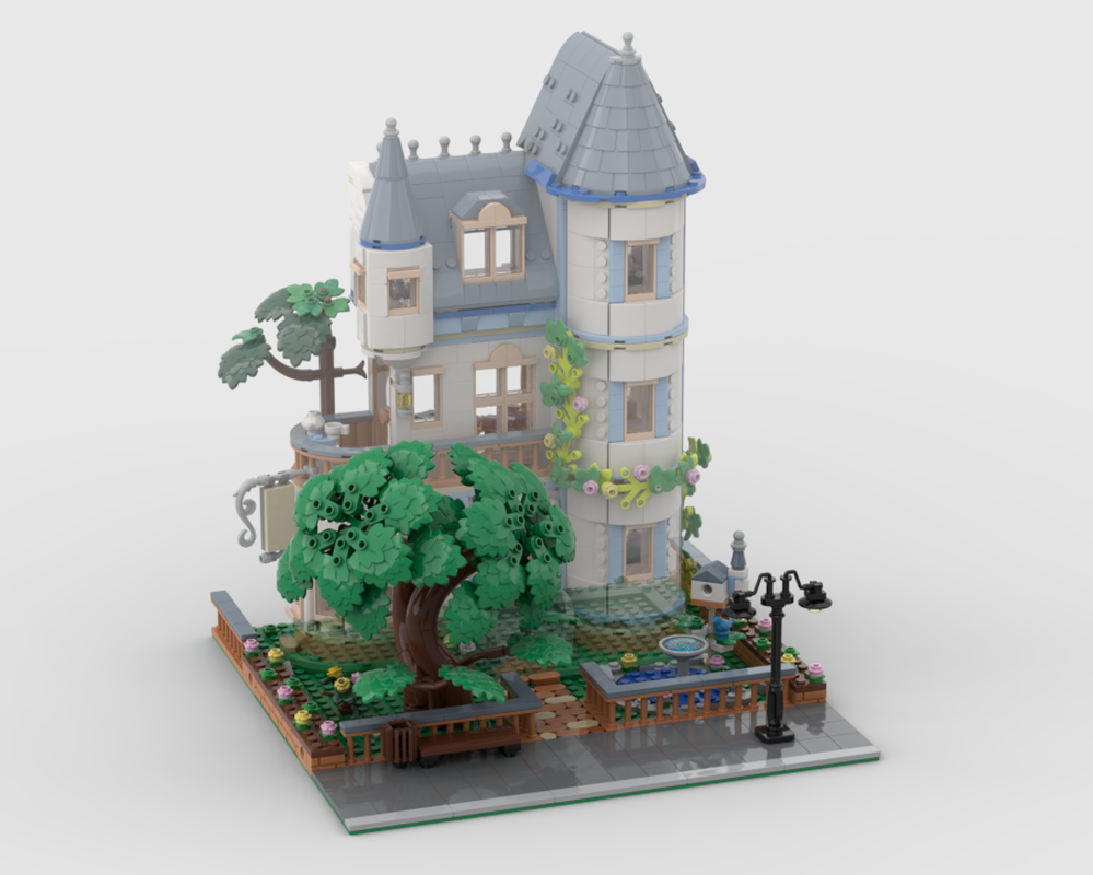 Lego Modular Display for set 42638 Castle Bed and Breakfast