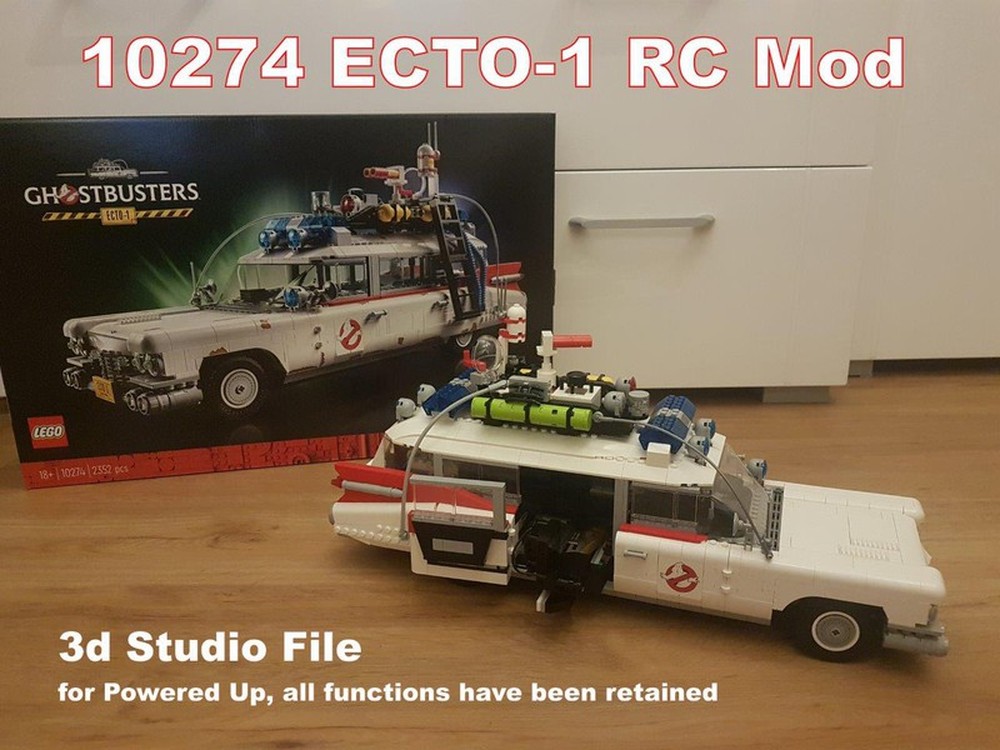 Lego 10274 ECTO-1 RC Mod