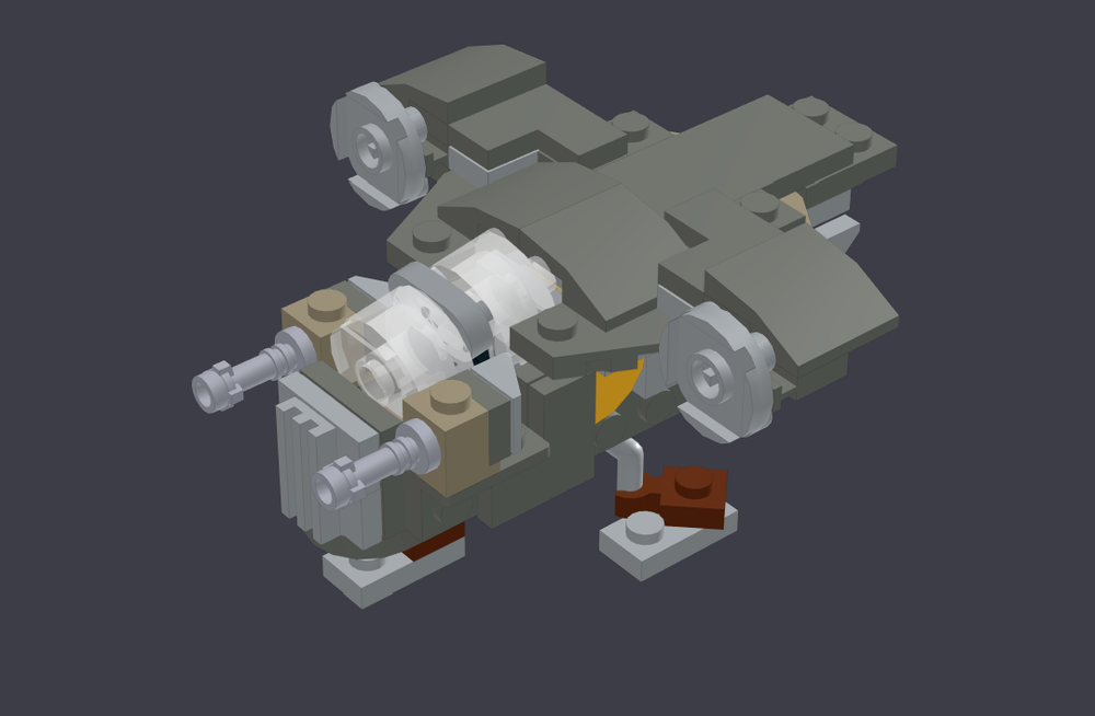 Lego The Mandalorian: Mini Razor Crest