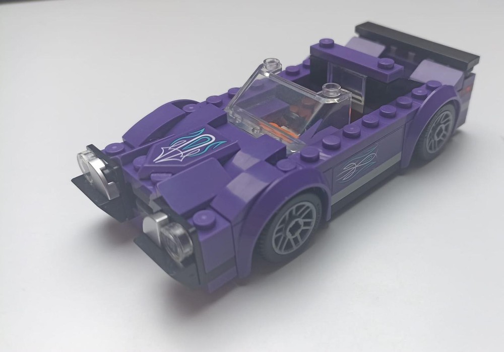Lego Purple Muscle Car