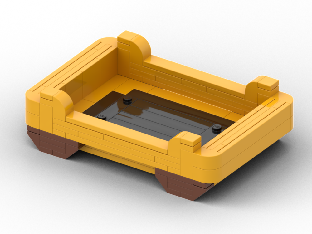 Lego Bonsai pot 04