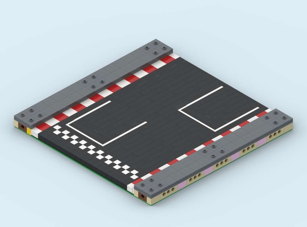 Lego MILS Racetrack Finish Line V1