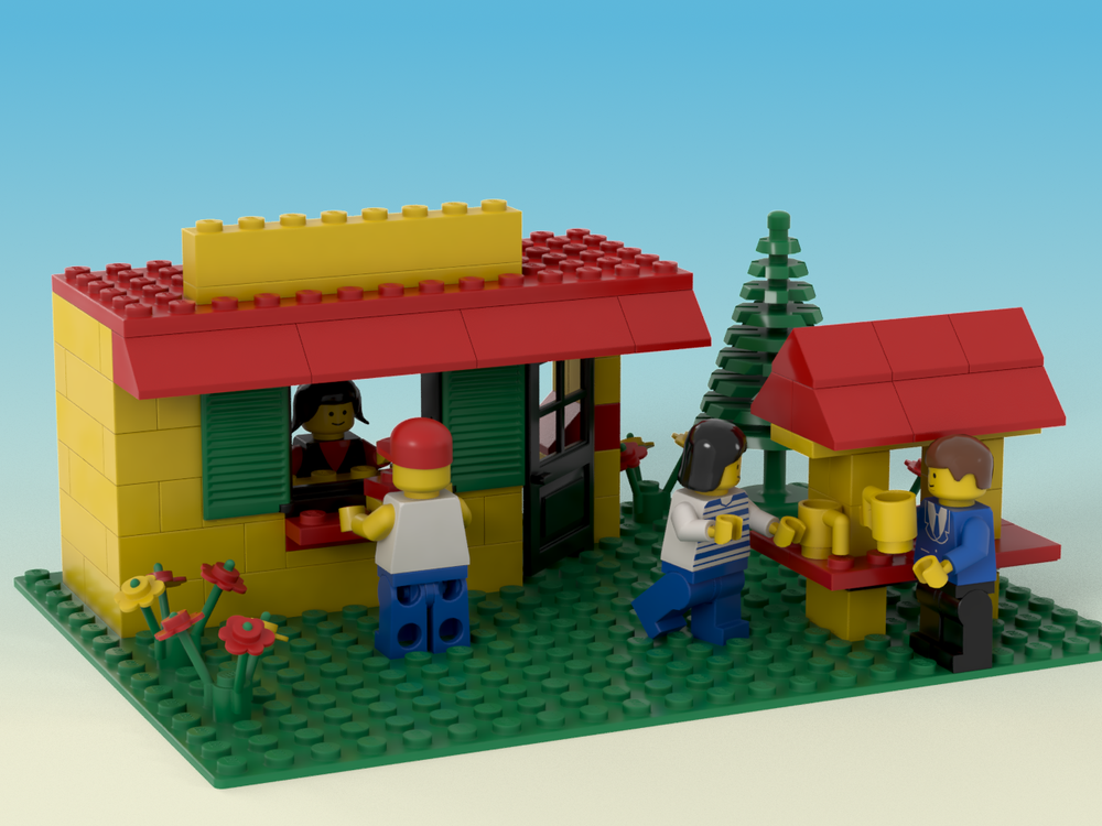 Lego 6365 Food kiosk