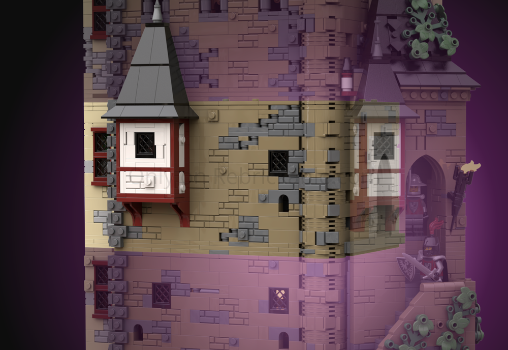 Lego The kitchens - The Red Falcons' mountain fortress