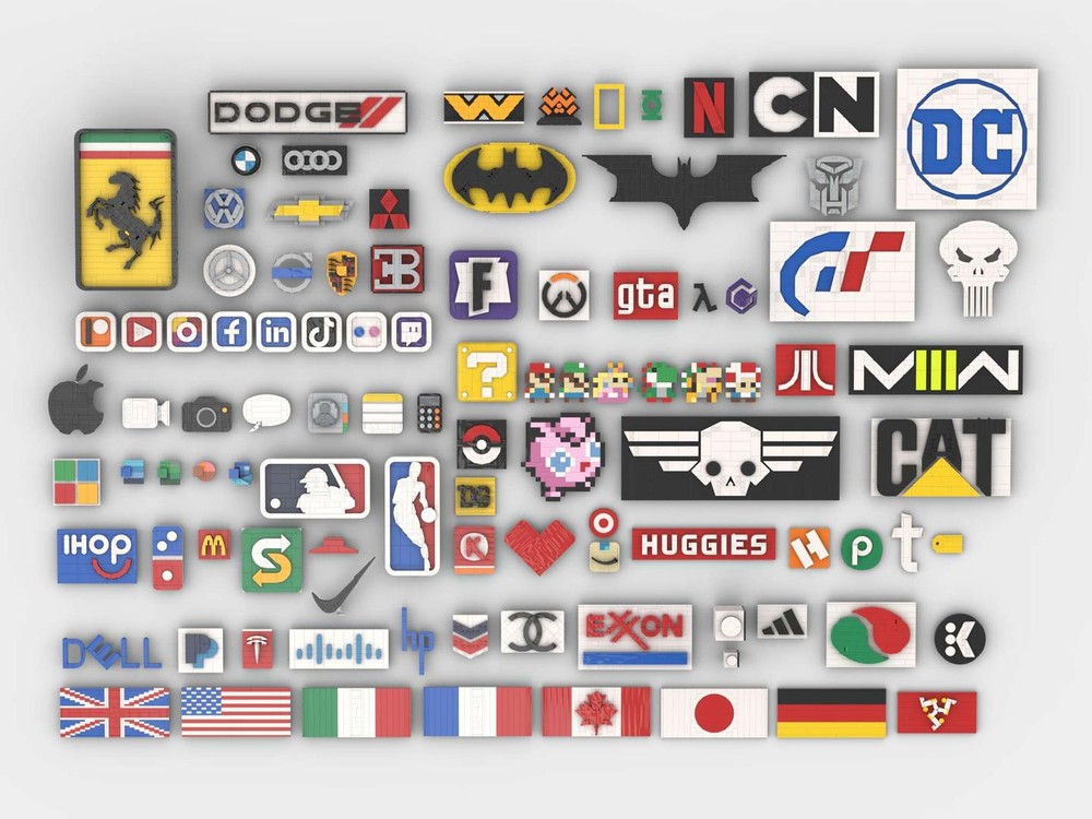 Lego Literally 100 Logos