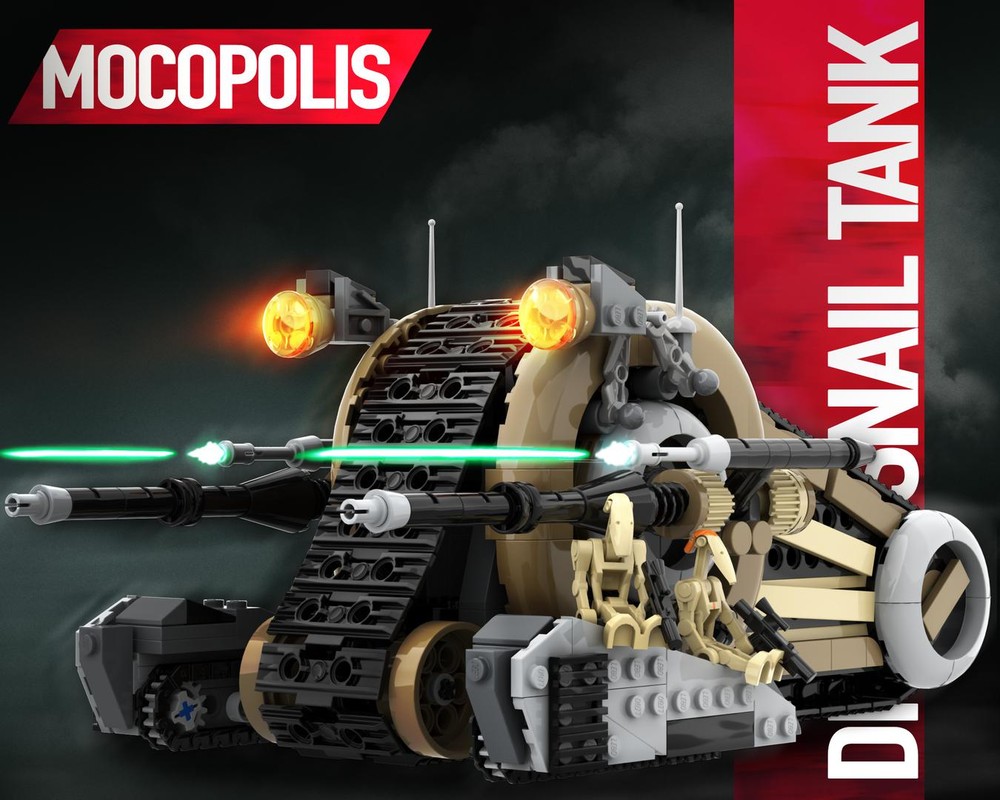 Lego SW Droid Snail Tank