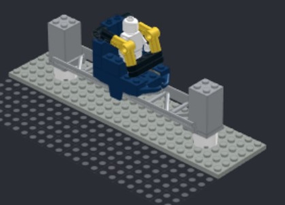 Lego Stand-up car