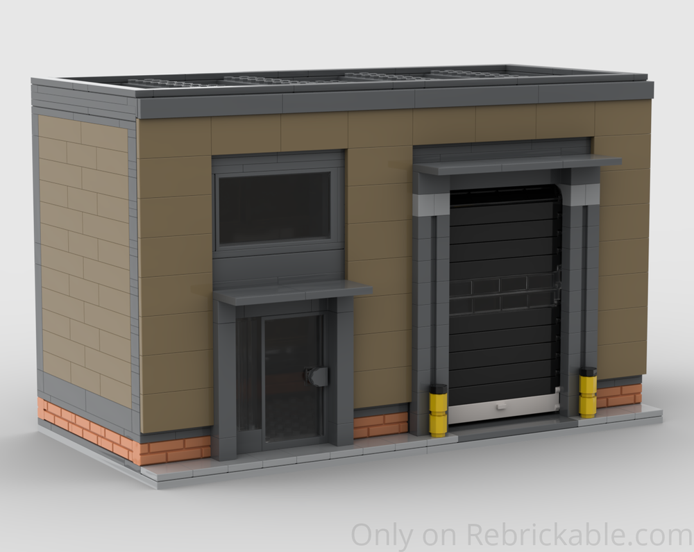 Lego Storage Unit Warehouse & Garage