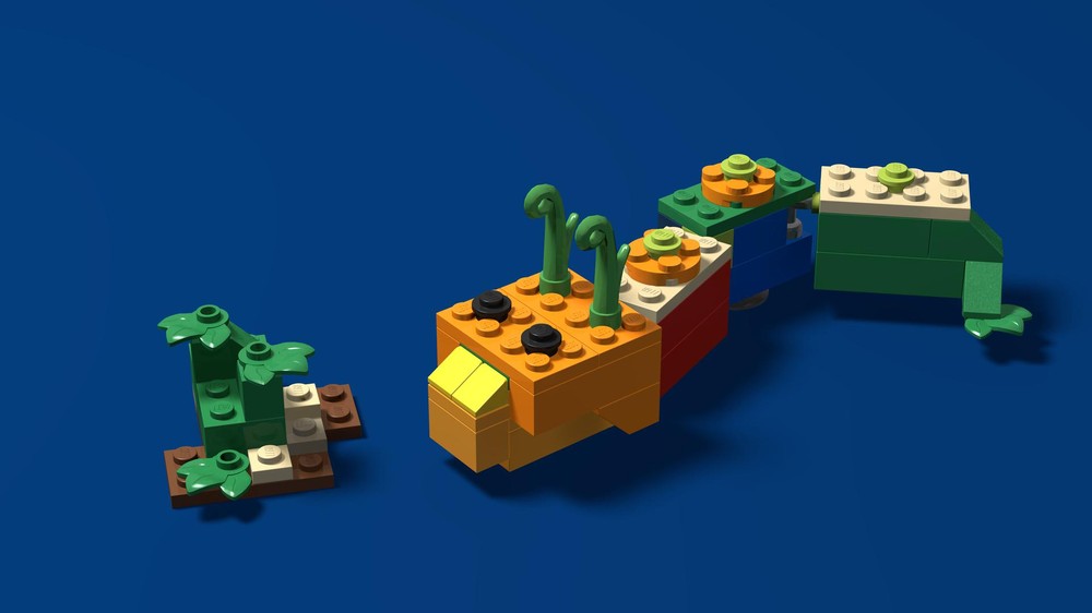 Lego BYGGLEK Caterpillar