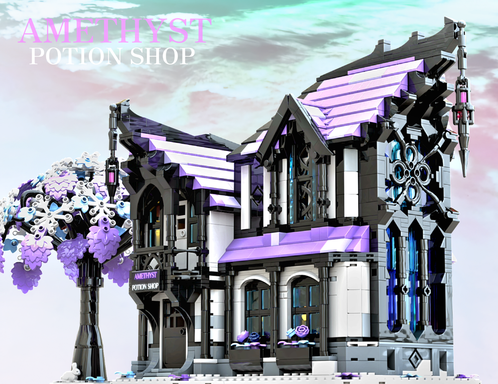 Lego Amethyst Potion Shop