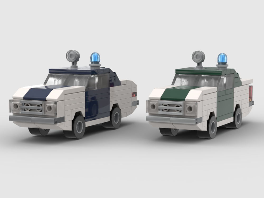 Lego 71 FORD P7 & 80 FORD TAUNUS from olsen gang