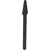 Lego Weapon Pike / Spear Flat End / Pearl Titanium