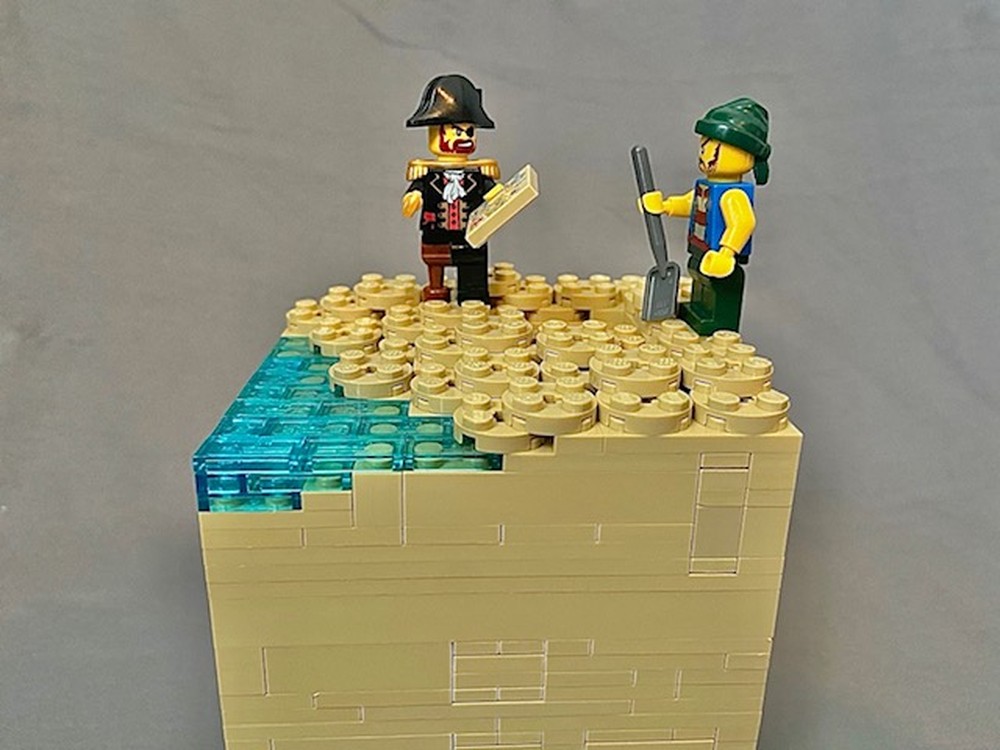 Lego Buried Treasure Puzzle Box