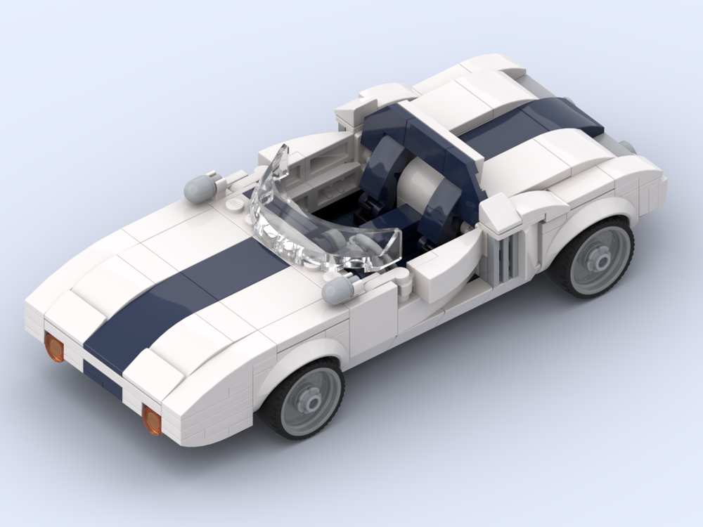 Lego 1962 Ford Mustang I Concept - 8 Studs Wide