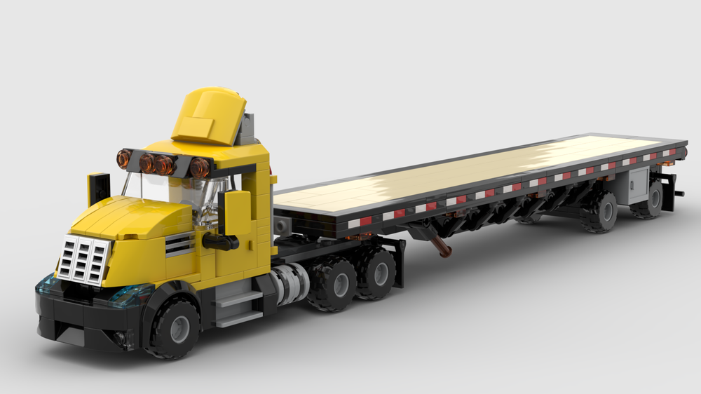 Lego Flatbed trailer