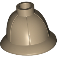 Lego Hat / Pith Helmet / Dark Tan