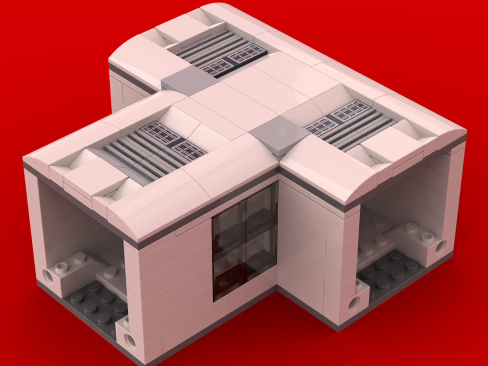 Lego Mars Station - T-corridor