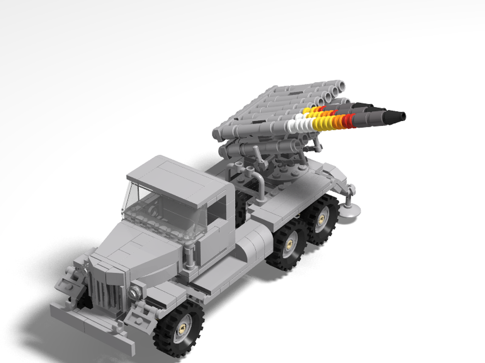 Lego BM-14 MLRS rocket launcher