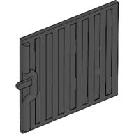 Lego Door Sliding - Type 1 / Black