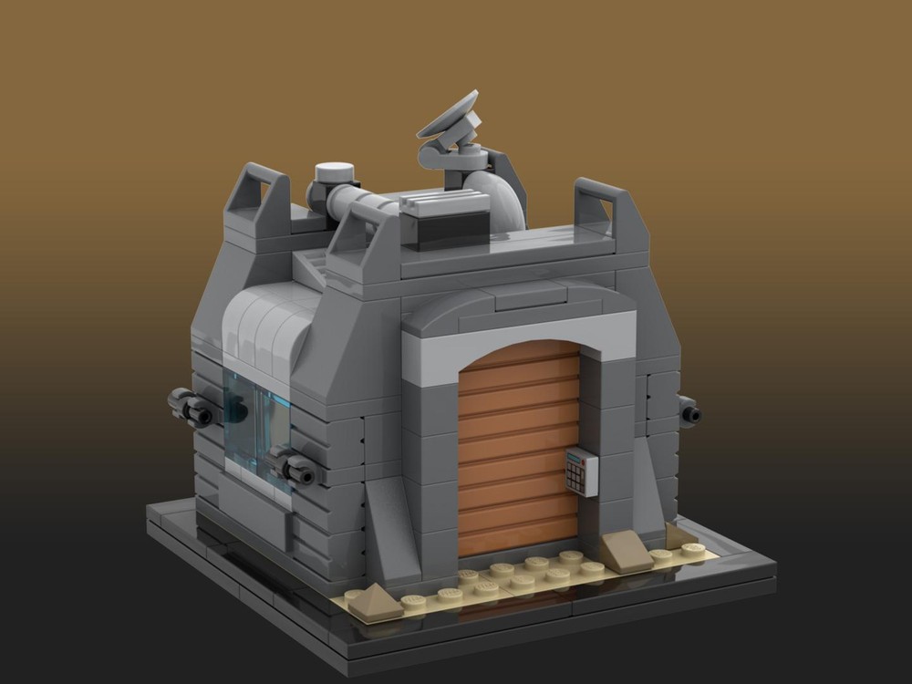Lego Trooper barracks on Tatooine