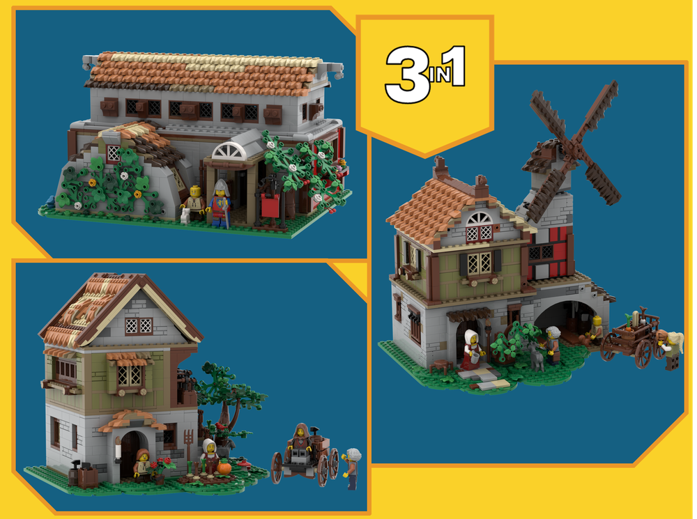 Lego 10332 3in1 - Medieval buildings