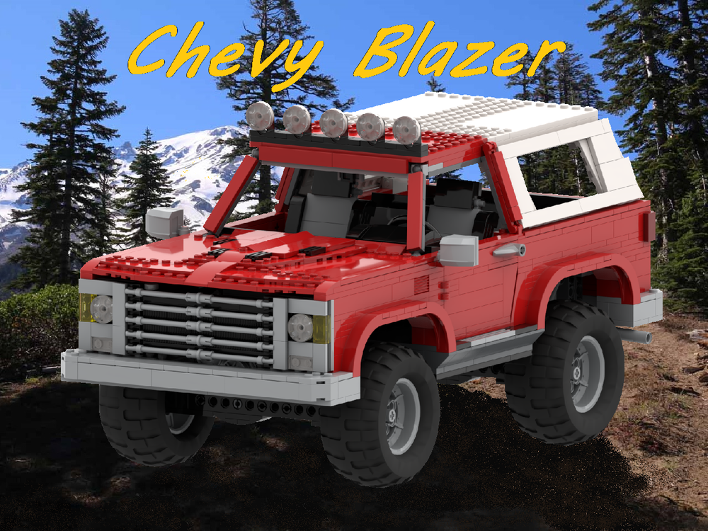 Lego 1970's Chevy Blazer