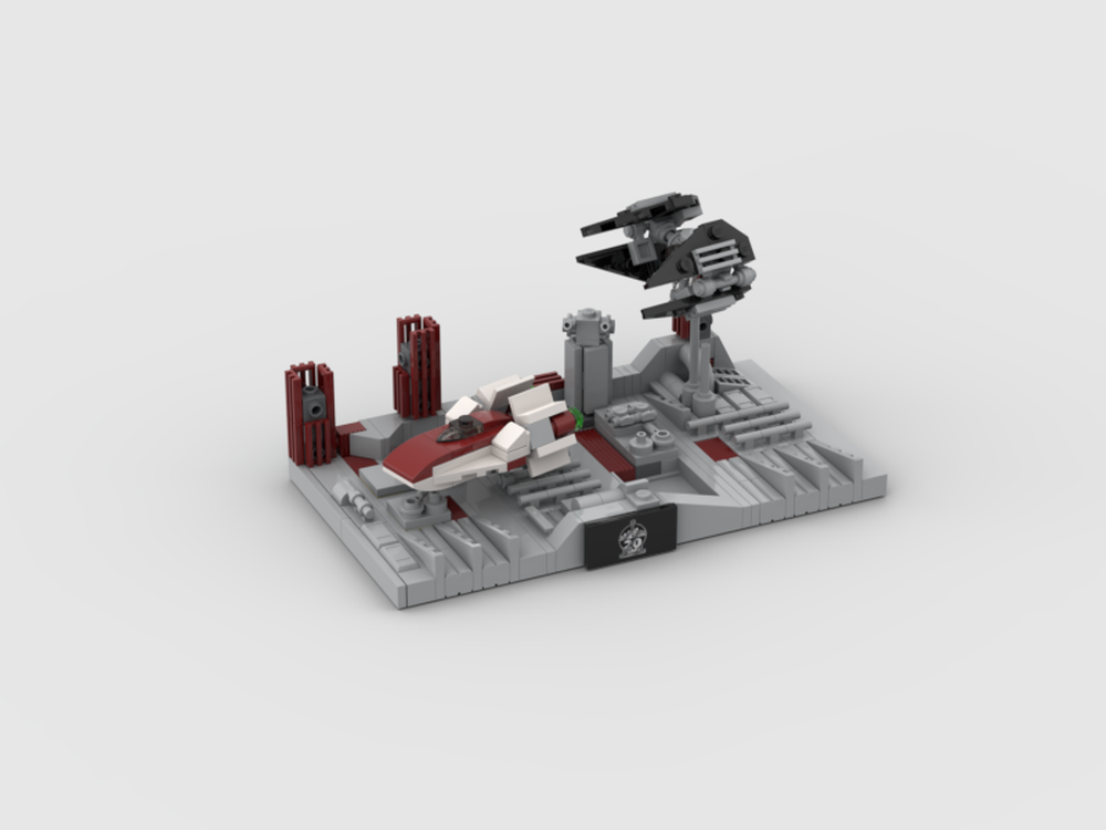 Lego Alternate Death Star II Battle