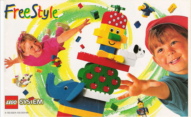 Lego 1995 Medium FreeStyle North America (4.100.002/4.100.003-NA)