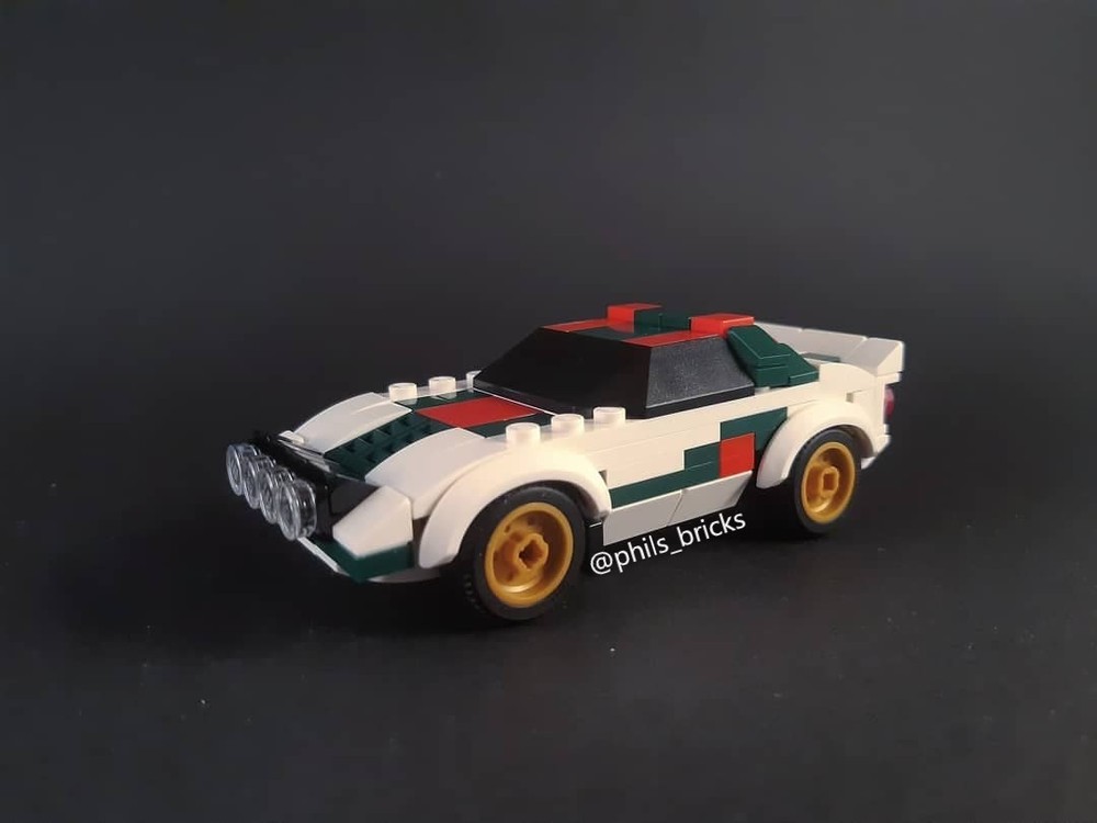 Lego Lancia Stratos HF - Alitalia Livery