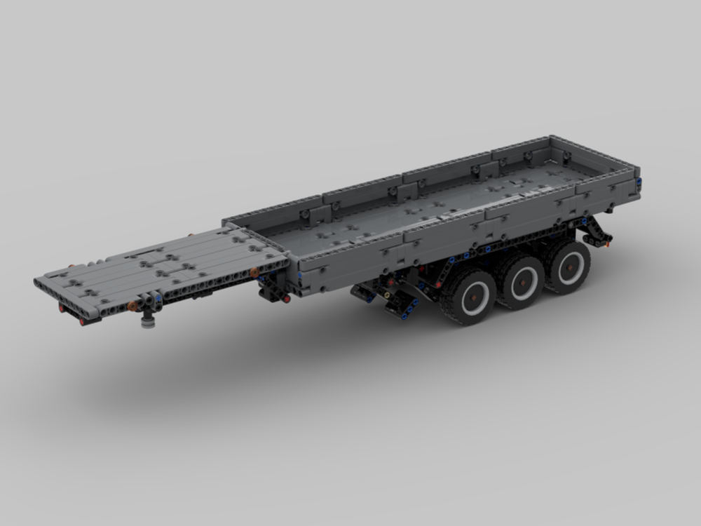 Lego trailer with suspension lego technic