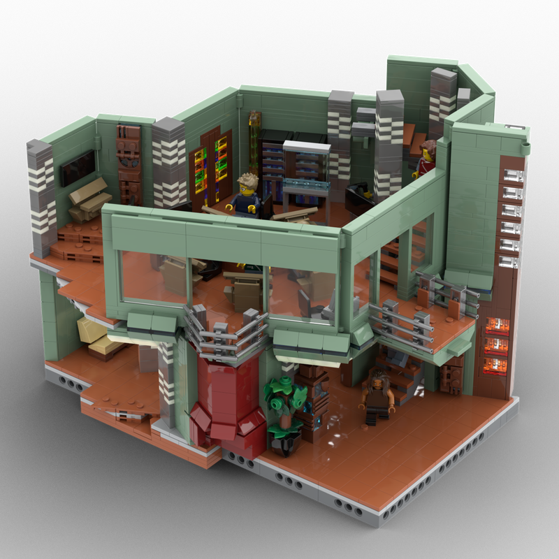 Lego Stargate Atlantis Control Room
