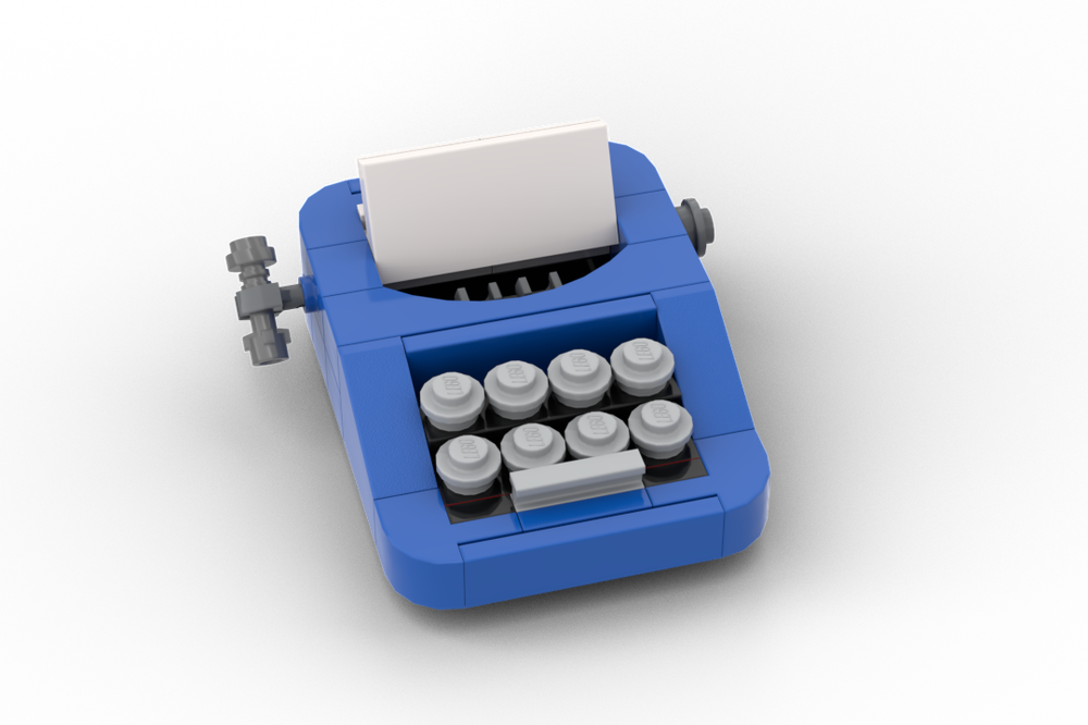 Lego 6 stud wide Typewriter