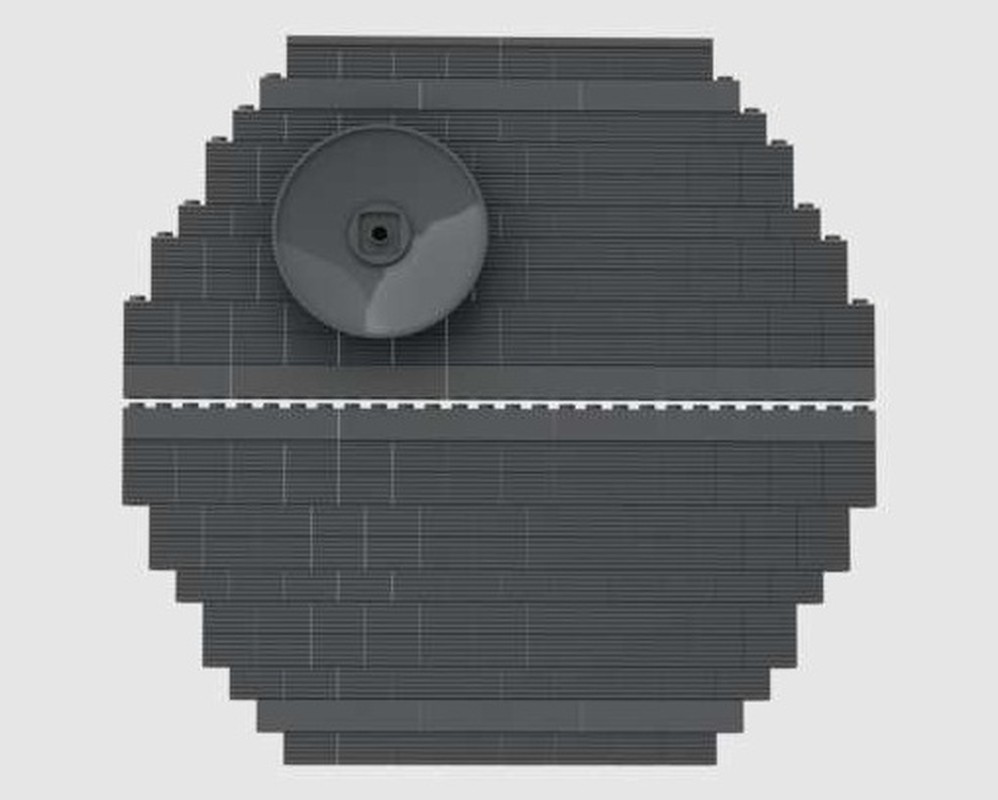 Lego Death Star Silhouette