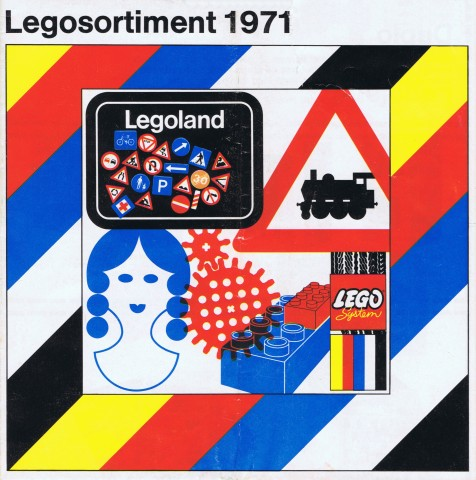 Lego 1971 Large Swedish Foldout (97220-Sv)
