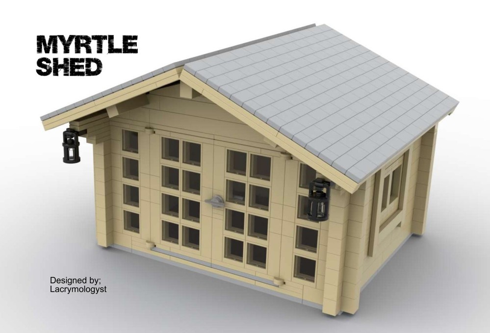 Lego Myrtle Garden Shed