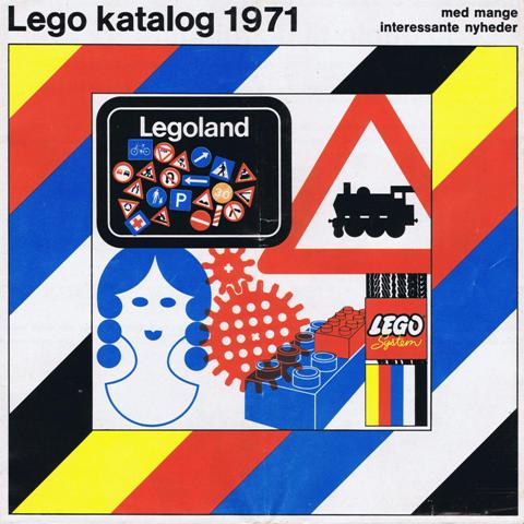 Lego 1971 Large Danish Foldout (97220-Da)
