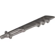 Lego Large Figure Weapon Sword, 3 Bar Holes and Axle Hilt / Flat Silver